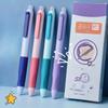 [Penna Gel Termosensibile Cancellabile] 4pz/Scatola Penna Gel Termosensibile Cancellabile | Premi Strofinando Punta Sottile 0.5mm Inchiostro Blu Nero Penna Neutra - Forniture per Cancelleria
