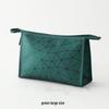 Manledao PU Travel Makeup Organizer Bag