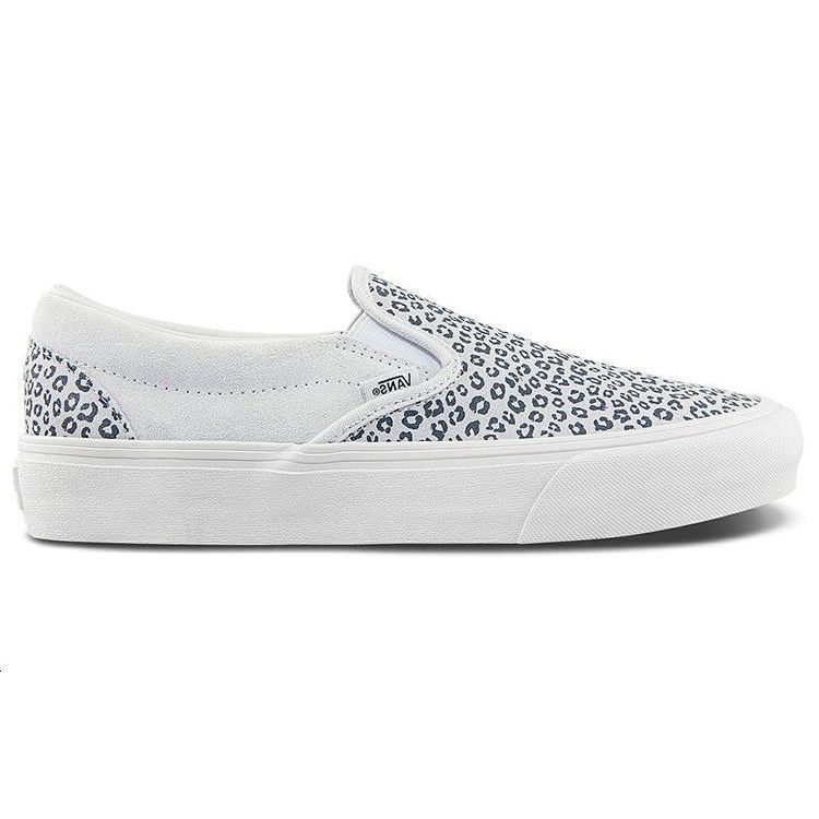 Vans Slip-On Classic VR3 LX Canvas Leather Casual Durable Lightweight Low-Top Skate Shoes Unisex Sneakers Black White VN0005VN5DV