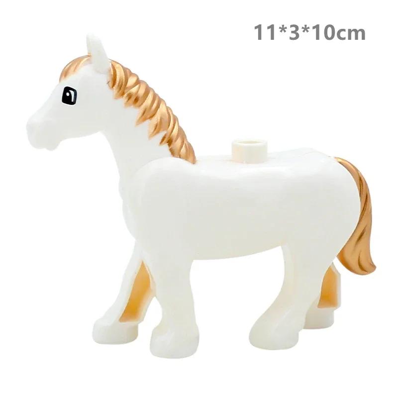 Big Size Building Blocks Forest Animals Lion Deer Panda Beast Enlightenment Toys Compatible Large Blocks Children Kids Gifts