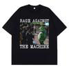 Portland Frog Protest Meme Frog Viral Meme Tshirt Mens Women 100 Cotton Hiphop Tshirts Shortsleeved Casual Loose Tshirts