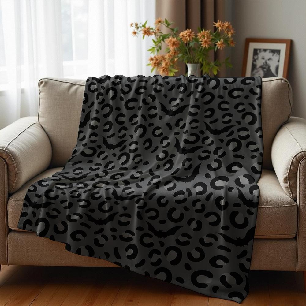Layered Pink Gray Star Anime Cartoon Flannel Blanket Soft Warm Throw for Bedroom Sofa Car Kids Holiday Gift