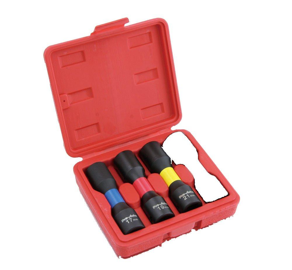 and 21mm Set Pro-Auto IWN-3S 17, 19, 3-Piece