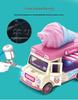 Douyin Hot Q Version Pretend Play Toy Mingyuan Hamburger & Ice Cream Car