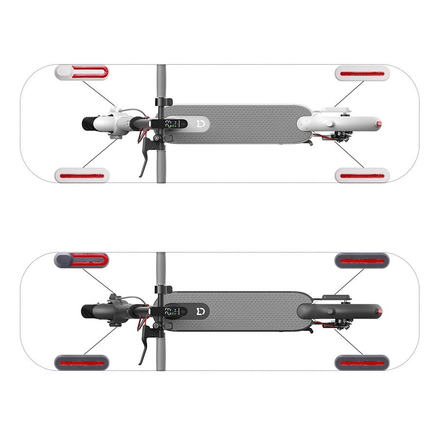 4pcs For Xiaomi M365 pro Electric Scooter Skateboard Front Rear Wheel Tyre Cover Hubs Protective Shell Case Sticker
