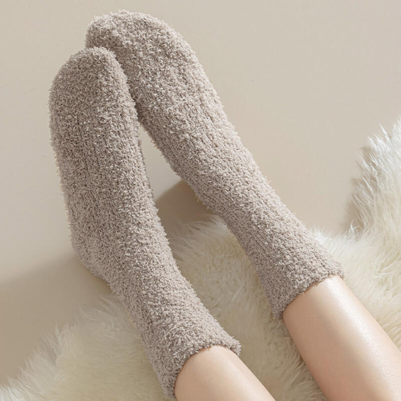 Lumure Soft, Ultra-Fine Fiber, Tight Sleeping Winter Socks R292 Blue