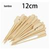 12 cm Bamboo Skewers for Fruit, Barbecue, and Malatang