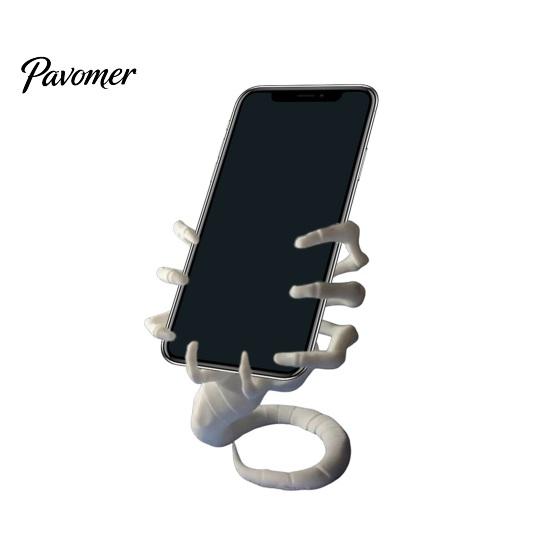 Adjustable Viewing Angle Stand Alien Facehugger Phone Stand, Unique 3D Printed Cell Holder, Stable Smartphone Cradle Sturdy PLA Decorative Mount