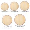 Eco-Friendly Bamboo Dumpling Tray Multi-Purpose Dumpling Display Pad Food Storage Plate  Party Use