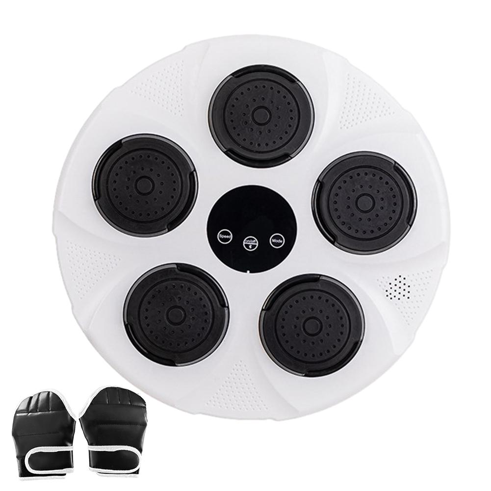 Intelligent Music Boxing Machine LED Electronic Response Boxing Machine Target Home Wall Hanging Sandbag Trainer for Kid Adult