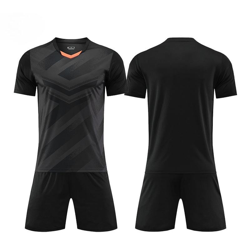Summer Football Suit Men's Short Sleeve Competition Training Kit Adult Children's Sportswear Jerseys
