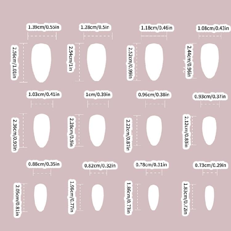 Francouzské stříbrné umělé nehty krátké mandlové Press On nehty jednoduché plné krytí nalepovací nehty manikúra potřeby