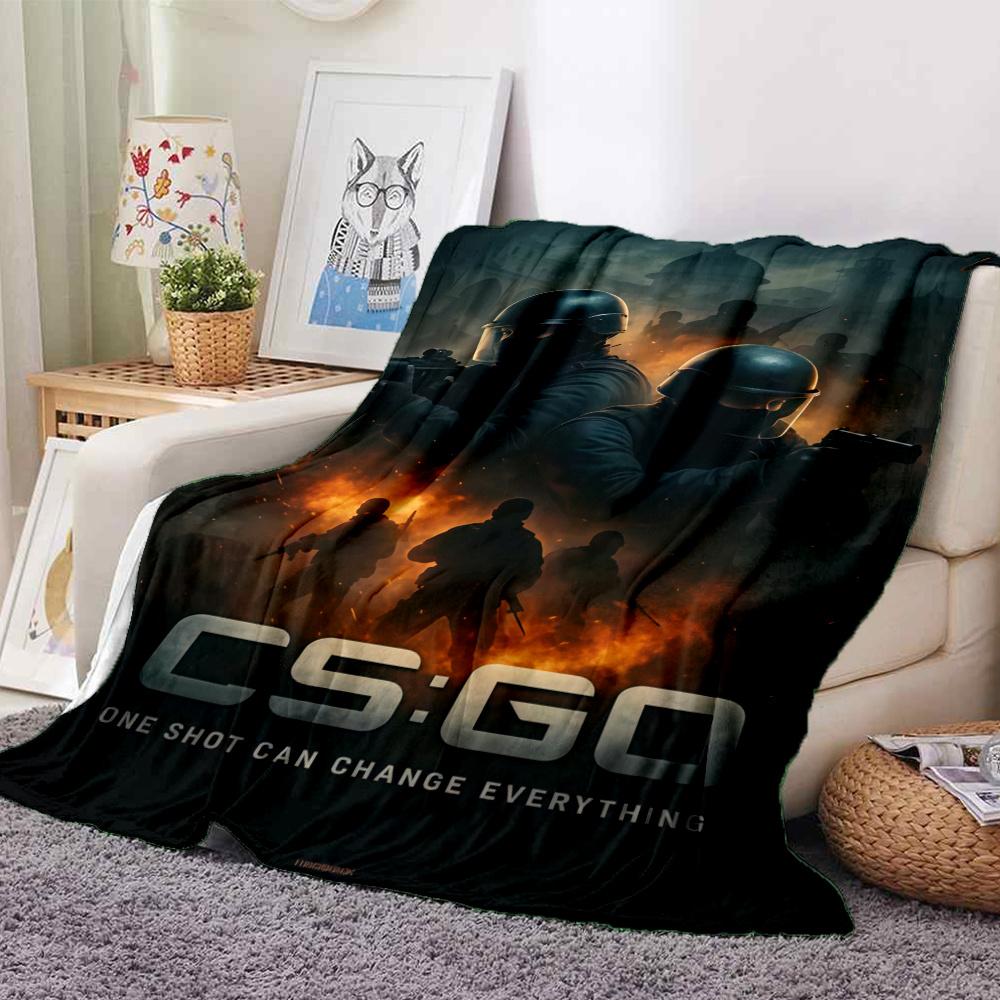 Csgo2 Blanket, High quality Comfortable for All Seasons, Home Decor, Warmth and Comfort