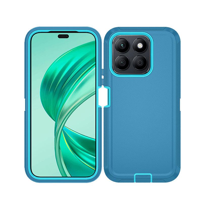 Rugged Magnetic Case for Honor X8b | 360° Rotatable Stand + Anti-Slip TPU+PC | Shockproof Galaxy Cover
