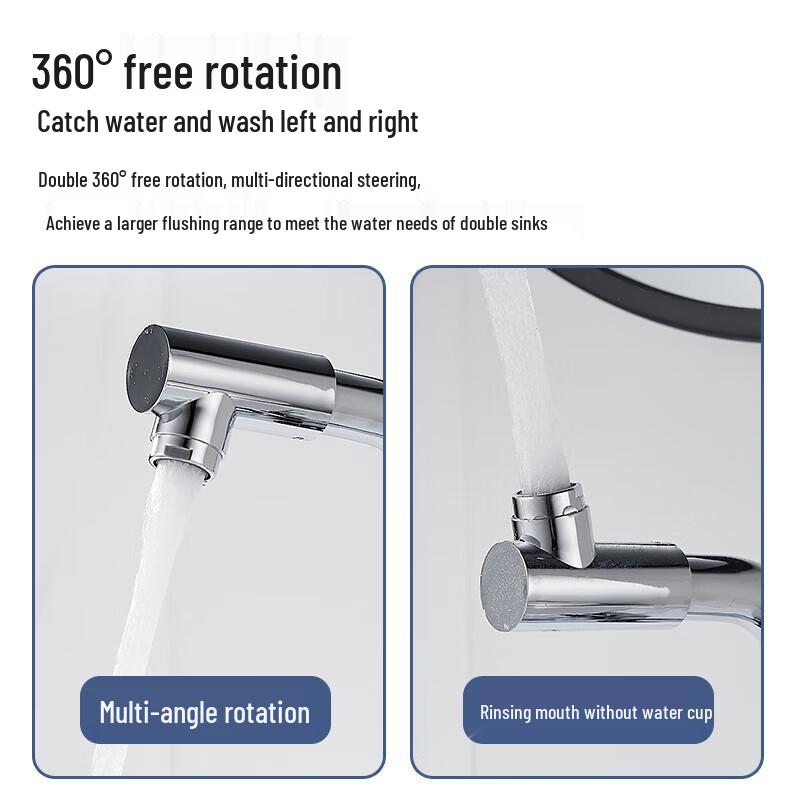 Stainless Steel Hot & Cold Basin Faucet