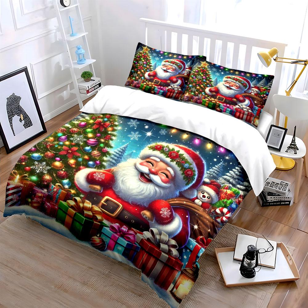 "Whimsical festive wonderland delight" Bedding sets Duvet covers Pillowcases(1* Duvet Cover 2* Pillowcases without duvet insert)