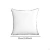 Cushion Inner Pad for Decorative Pillow, Square Shape with Zipper