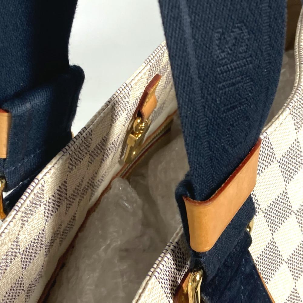 Louis Vuitton N41179 Damier Azur Plan Soleil Cabas PM Bag Shoulder Bag Tote Bag
