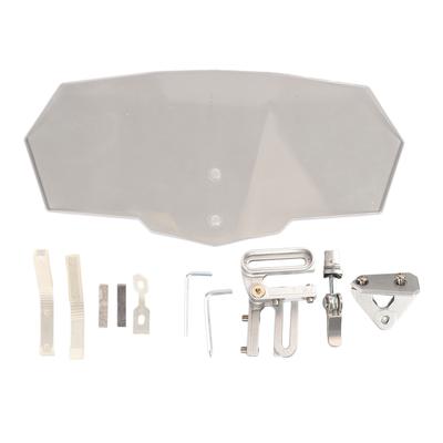 Motorcycle Clear Windshield High Clarity Impact Resistant Universal Windscreen for Motorbikes Transparent