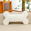 Furniture Decor Plush Bone Shape Sofa Pillow With Soft Filling For Living Room Lounge
