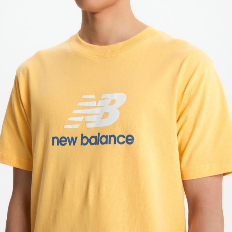 New Balance Tee Nqj Nbnef22401 80 Uni Essential Big Logo Short Sleeve Tee  Semi
