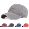 Unisex Baseball Caps Washing Baseball Cap Adjustable Hats Sports Baseball Cap Men Women Travel Caps