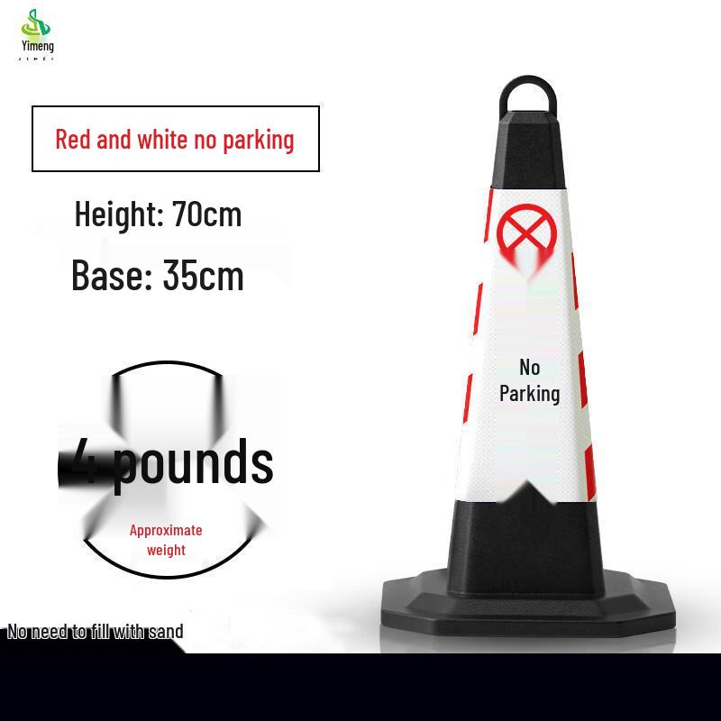 Jimei Rubber Reflective Traffic Cone