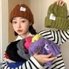 Women's Winter Thick Knitted Hats for Students In Autumn and Winter Warm Ear Protection Cold Hats for Students