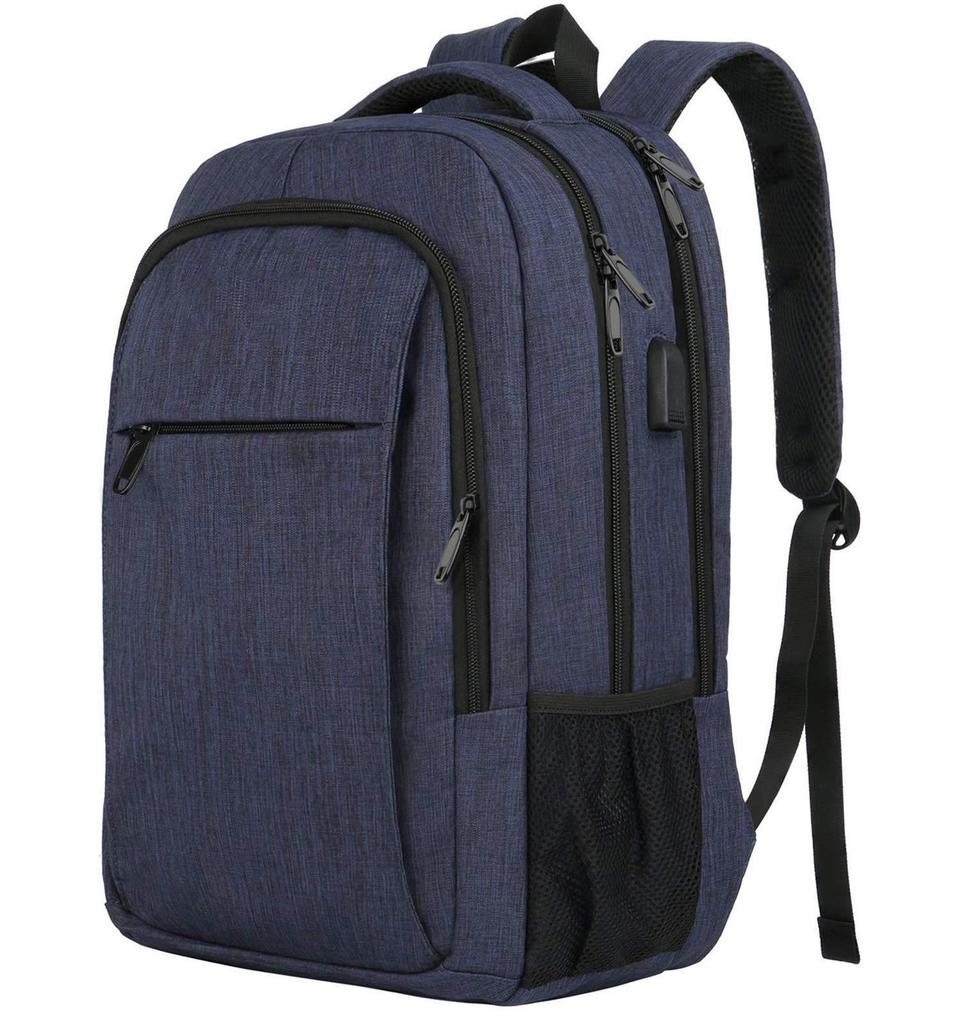 Men's High-Capacity Customizable Travel & Business Laptop Backpack
