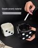 High-End Creative Ceramic Ashtray: Unique Tabletop Gift for Boyfriend, Trendy & Stylish