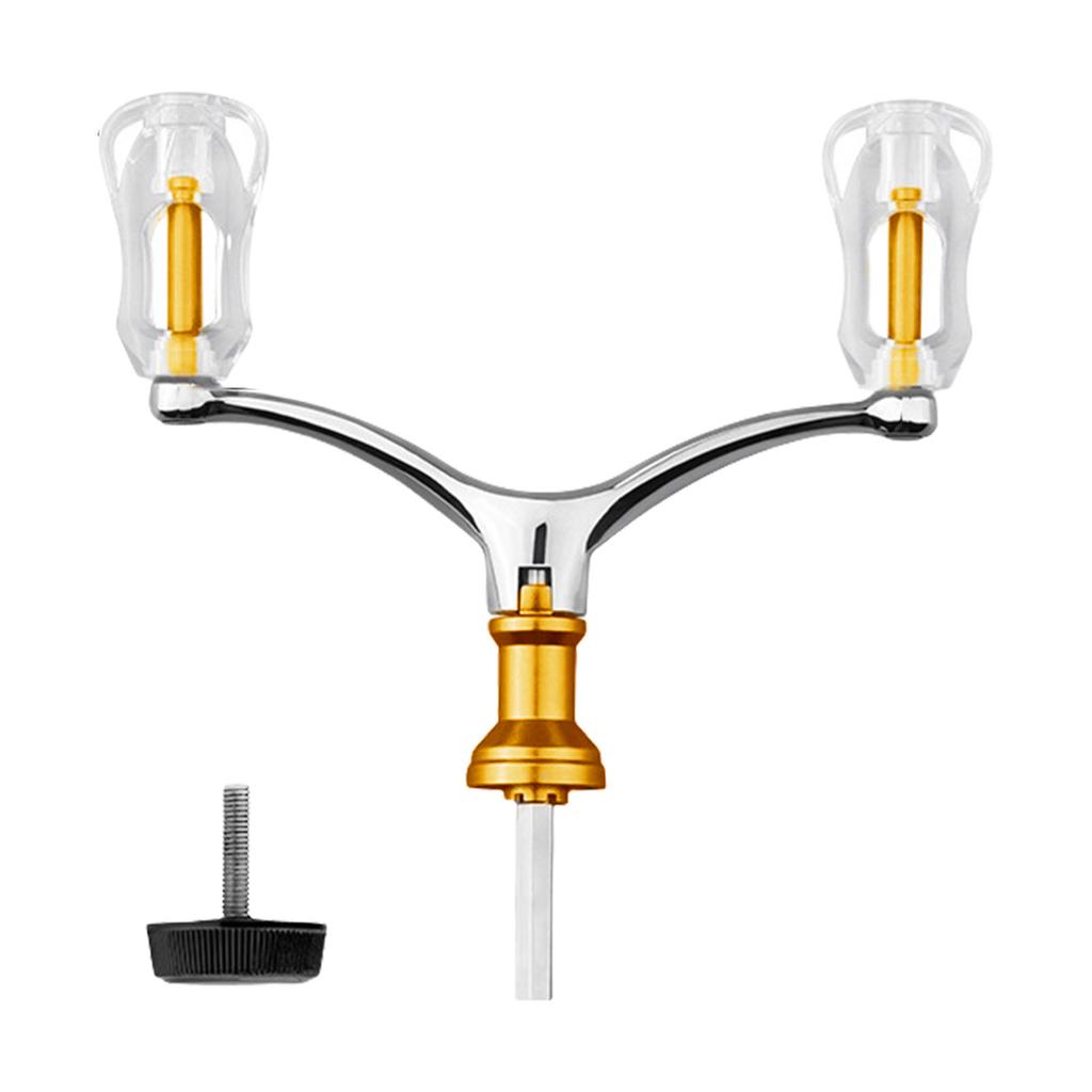 Aluminum Alloy Fishing Reel Handle with Comfort Grip for Better Control Fishing Reel Handle Knob Grip Fishing Reel Parts