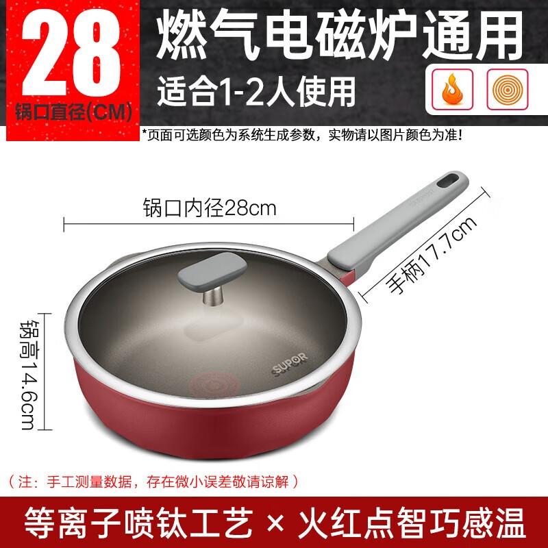 

Supor Hot Red Spot Smart Non-stick Frying Pan