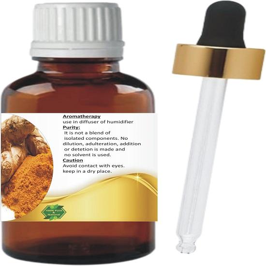 Levenmooi Turmeric (Curcuma longa) Pure & Natural Therapeutic Grade Essential Oil Glass
