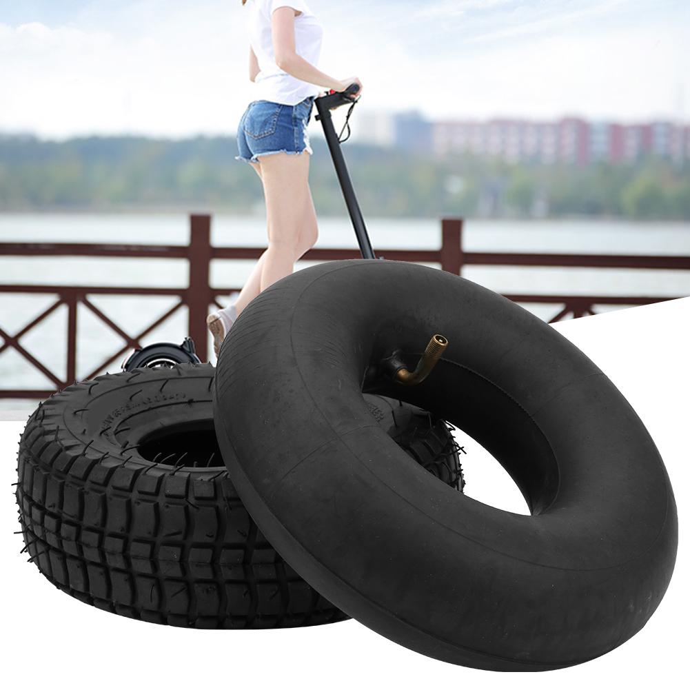 9X3.50 4 Black Durable Rubber Outer Tire Inner Tyre Combination Accessory for Electric Scooter
