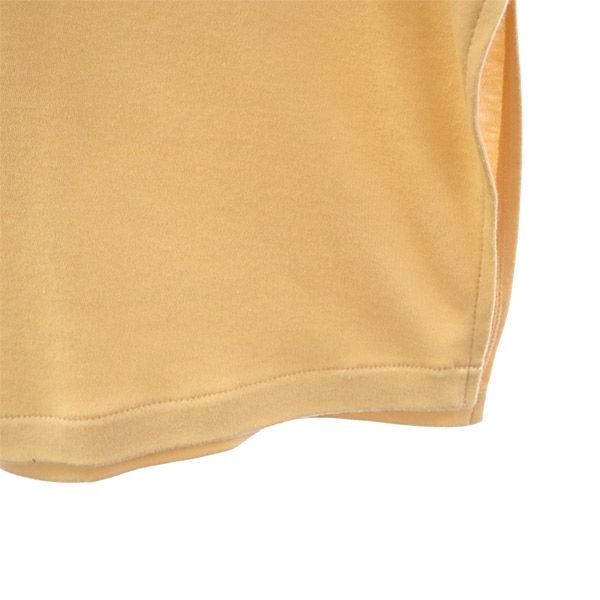 Chloe embroidery Short sleeve Back ribbon T-shirt XS pink With pocket Women Used