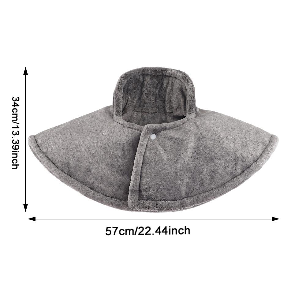 Electric Heating Shoulder Neck Pad Warming Blanket Wrap Hot Compress Cervical Heated Shawl Warmer for Back Brace Relaxation Tool