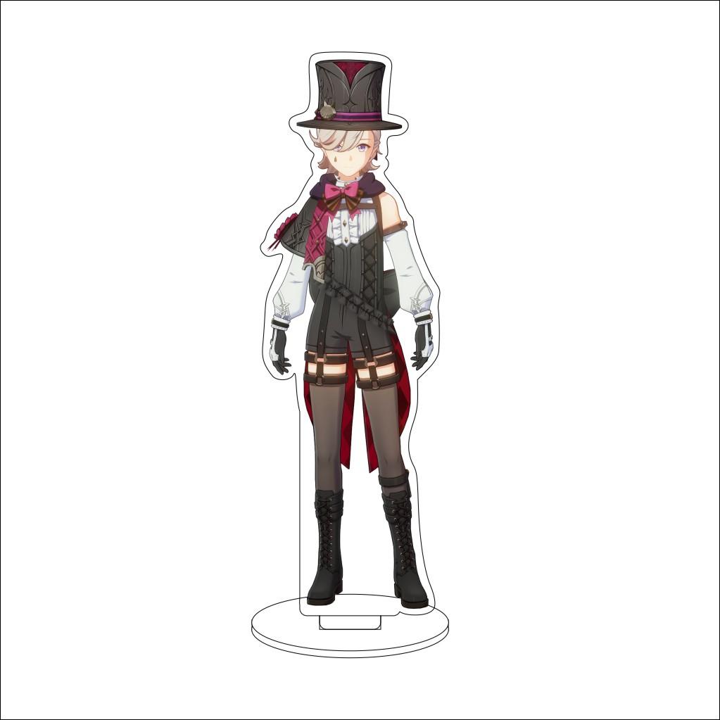 16CM Anime Genshin Impact Cosplay Acrylic Stand Ornaments Aether/Lumine/Paimon/Asmoday/Ronova  Figure Stand Halloween Gift