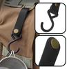 Stoooduo Camping Hanger Hook Set of 2 Leather Hook S-shaped