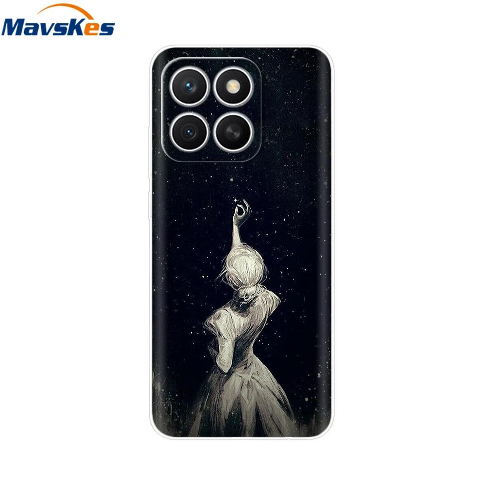 For Honor X8c Case HonorX8C 2025 New Fashion Cartoon Back Cover Soft TPU Clear Phone Cases For Honor X8c Fundas Bags Protective