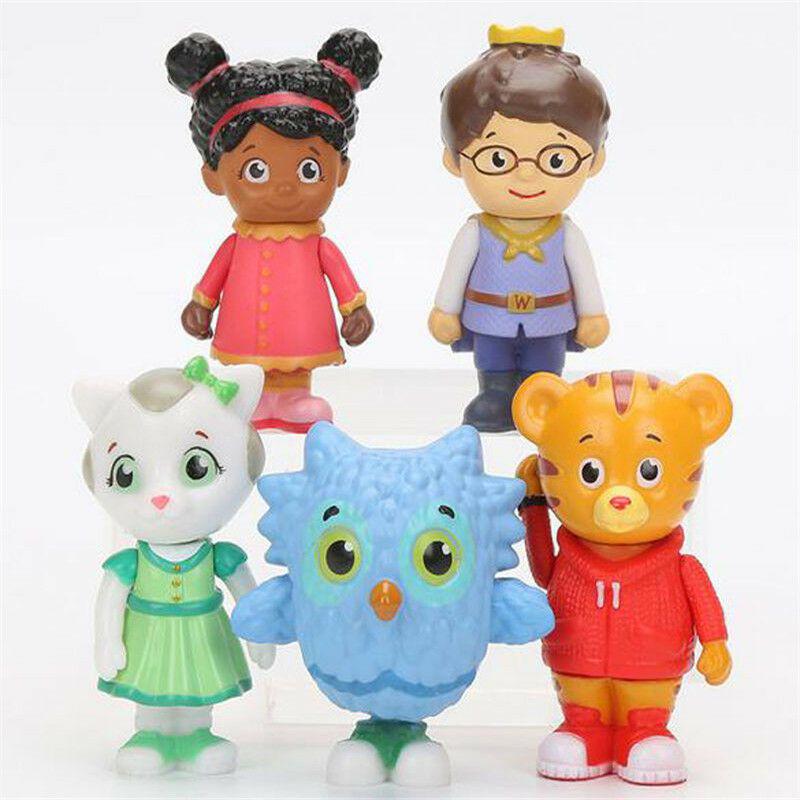 Delightful Daniel Tiger s Neighborhood Friends Pvc Action Figures Ideal Christmas Toy Gift