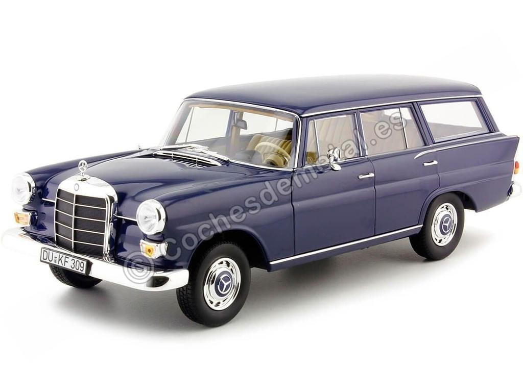 Norev scale 200 Universal 1968 Blue diecast car 1/18 Mercedes-Benz (183599)