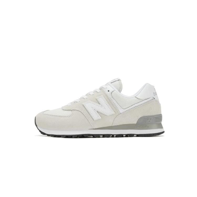 New Balance NB 574 Cushioning Abrasion Resistant Breathable Low Top City Commuting Running Shoes Unisex Red White ML574EVW(Team368-)