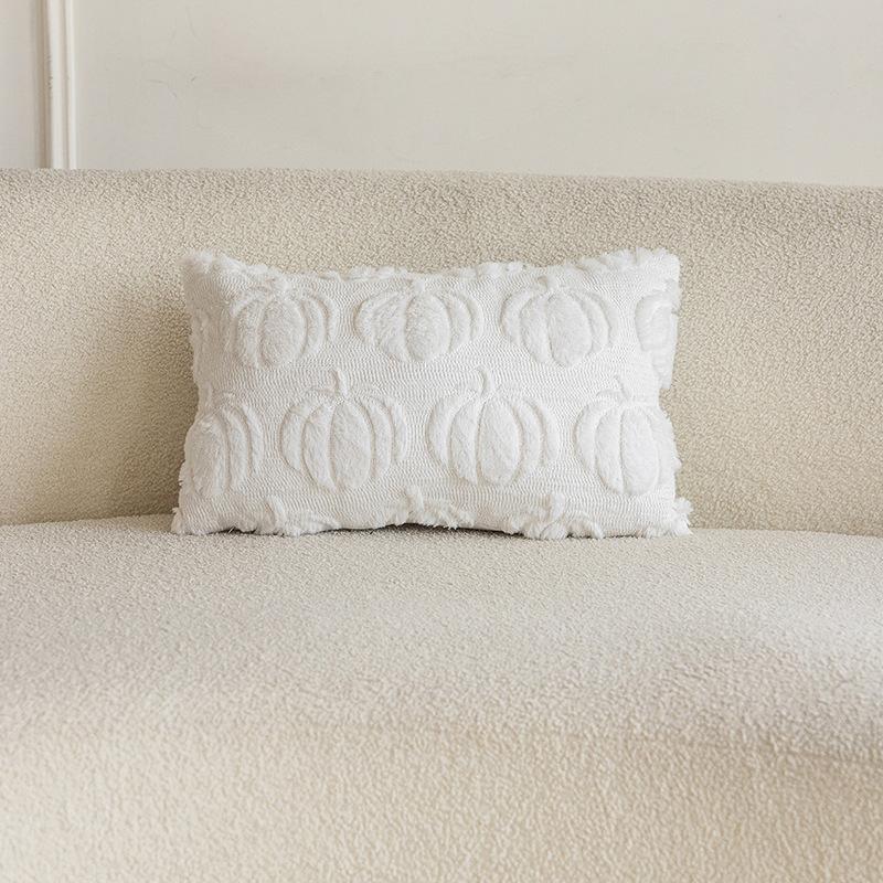 

Хэллоуин Тыква Вышивка Плюшевая Наволочка Праздник Урожая Гостиная Подушка на Диван Спальня Постельное Белье Наволочка для Подушки Декор