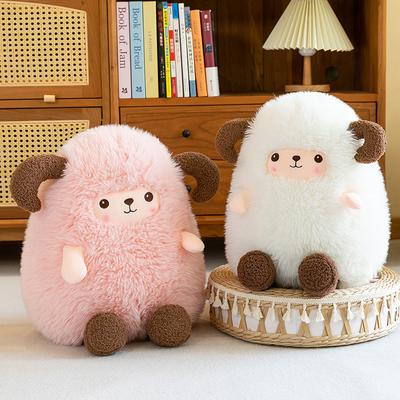 Sheep Doll Plush Toy Cute Sheep Soft Stuffed Animal Sleeping Pillow Cushion Christmas Gifts for Kids and Girls