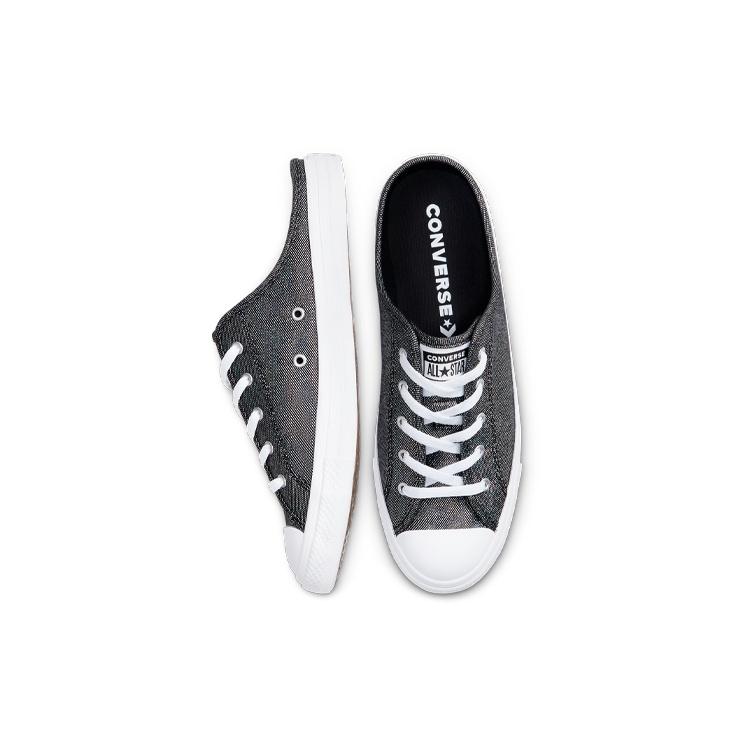 (WMNS) Converse Chuck Taylor All Star Dainty Mule 'Metal Black' Women's 568811C