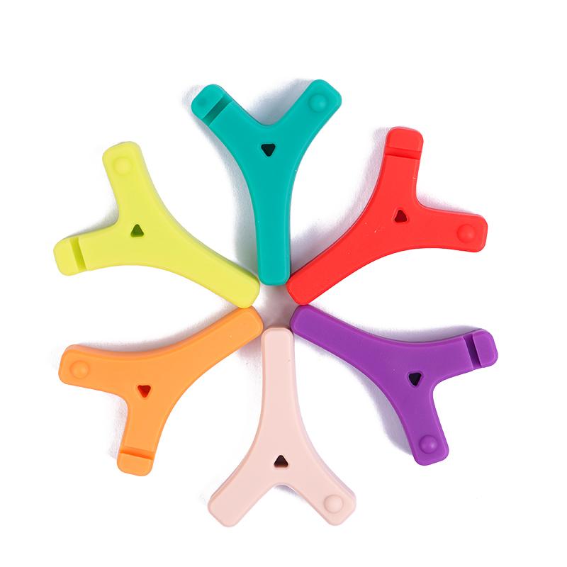 1Pc Y Shaped Silicone Teeth Stick Bite Dental Aligner Chewies Orthodontic Bite Chewies Prevent Face Distortion Dentist Tools