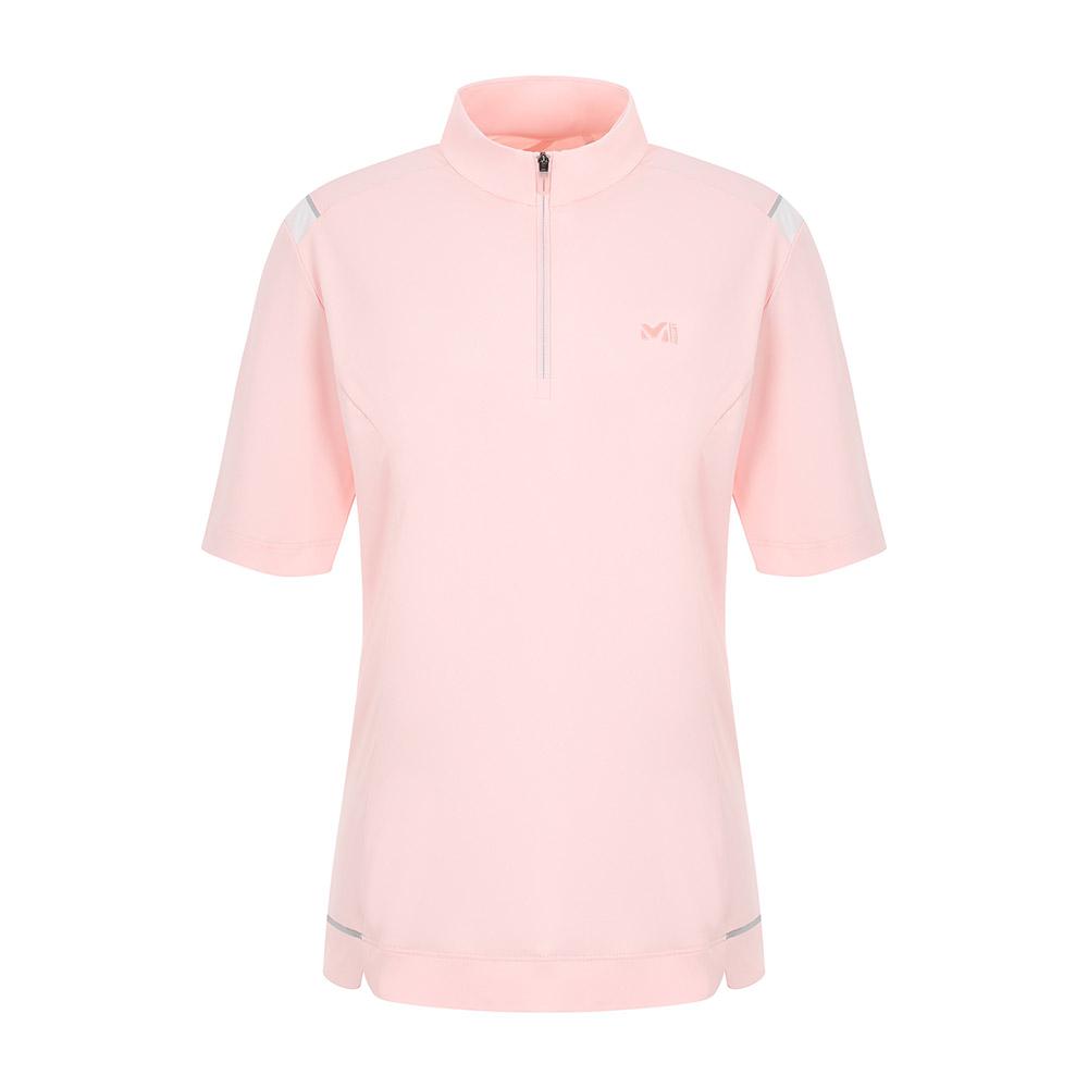 Женская футболка с молнией Millet Touke_Mxsut552 Lt/Pink(75)/090