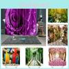 Vibrant 3d Pattern Shower Curtain With Waterproof Polyester Fabric For Elegant Bathrooms