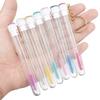 Reusable Lash Mascara Wands Sparkling Lash Spoolies Multi-Purpose Comb Brushes  Makeup Tools