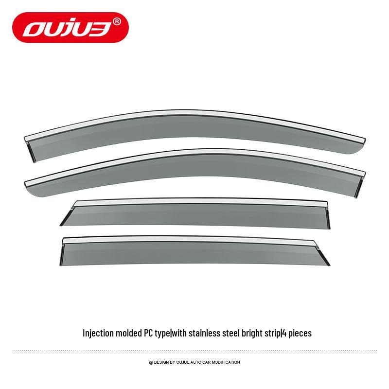 Compatible with 25 Models: Shangjie H5 Car Window Rain Guards & Wind Deflectors
